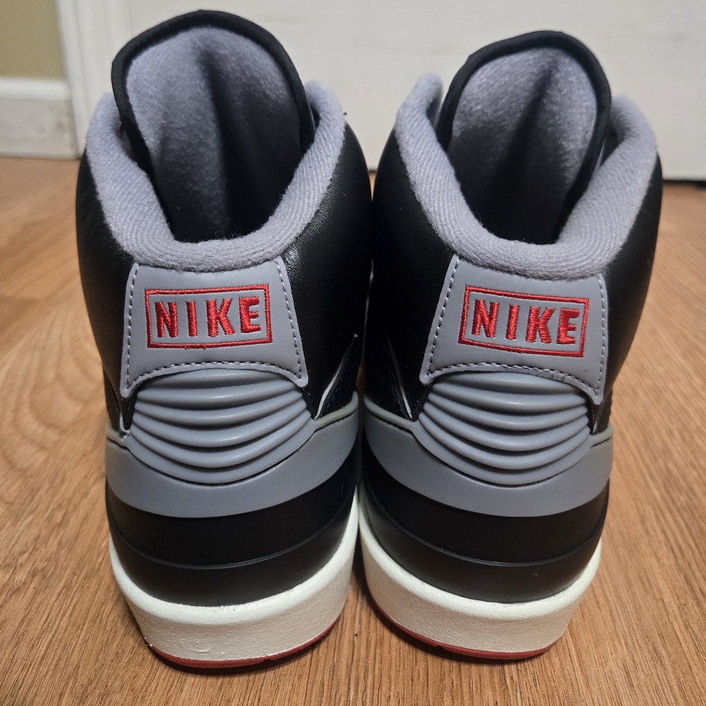 Mens Air Jordan 2 Retro 'Black Cement' DR8884-001 - Picture 7 of 10